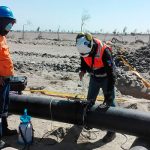 Termofusión de tubería para PLANTA DESALINIZADORA